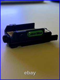 LaserMax Rail Mounted GREEN Laser Sight LMS-UNI-G DISCONTINUED NOS