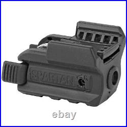 LaserMax Spartan Green Laser Fits Picatinny Black Adjustable Fit With Battery