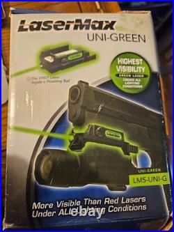 LaserMax Uni-Green / Laser Sight / LMS-UNI-G UNIVERSAL MOUNT (NOS)