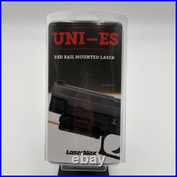 LaserMax Uni-Max Essential LMS-UNI-ES Red Rail Mount Laser Picatinny New