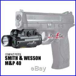 LaserTac CL7-G Compact Rifle & Pistol Green Laser Sight with Pressure Switch