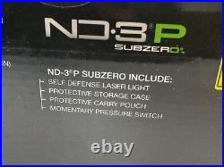 Laser Genetics ND3-P Sub Zero 15mW Green Laser Illum. With Pressure Switch &Pistol