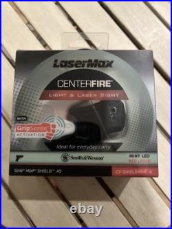 Lasermax Centerfire Light and Green Laser With Gripsense For S&W M&P Shield. 45