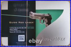 Lasermax LMS-1441G Guide Rod Green Laser Sight Beretta 92,96, M9, Taurus 92,99,100