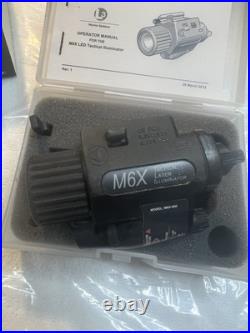 M6X-G LED Tactical Laser Illuminator High Visibility Green Laser L3 Warrior Sys
