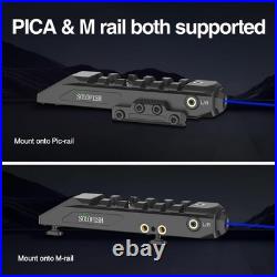 Magnetic Charging Green Laser for M-lok Rail, Class IIIA