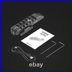 Magnetic Charging Green Laser for M-lok Rail, Class IIIA