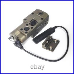 Metal CQBL-1 Laser Sight IR Green Laser Aiming Indicator + M300V IR illuminator