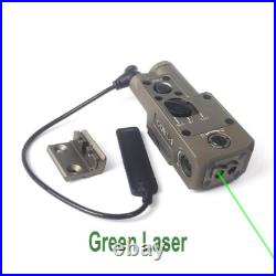 Metal CQBL-1 Laser Sight IR Green Laser Aiming Indicator + M300V IR illuminator