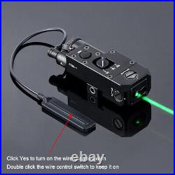 Metal CQBL-1 Tactical Green Dot Laser IR Aiming Sight Hunting Laser IR Laser