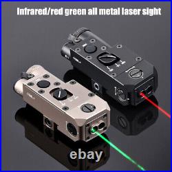 Metal CQBL-1 Tactical Green Dot Laser IR Aiming Sight Hunting Laser IR Laser