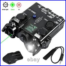 Metal DBAL-A2 Green Laser IR Laser Dual Beam illuminator Sight with LED Flashlight