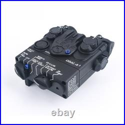 Metal DBAL-A2 Green Laser IR Laser Dual Beam illuminator Sight with LED Flashlight