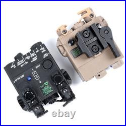 Metal DBAL-A2 Green Laser IR Laser Dual Beam illuminator Sight with LED Flashlight