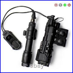 Metal MAWL C1 Green IR Laser Sight White LED Light M600C Flashlight Axon Switch Metal MAWL C1 Green IR Laser Sight White LED Light M600C Flashlight Axon Switch