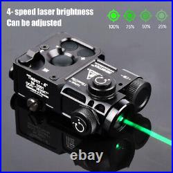 Metal MAWL C1/PERST-4 Visible Green Laser / IR Laser Sight Dual Beam Hunting LED