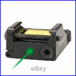 Micro-Tac TRUGLO Green Aiming Laser Sight Fits Glock 17 19 21 22 23 38 32 34