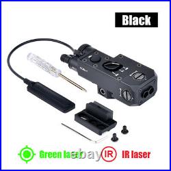 Mini Green Dot Laser IR Sight CQBL-1 Adjustable IR Indicator 20mm Rail US