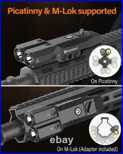 Mlok Picatinny Mounted Tactical Flashlight Green Laser 940nm IR Illuminator F Mlok Picatinny Mounted Tactical Flashlight Green Laser 940nm IR Illuminator F