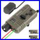 Mlok/Picatinny Mounted Tactical Flashlight Green/Red Laser 3 in 1 Combo