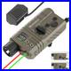 Mlok and Picatinny Mounted Tactical Flashlight Green/Red Laser 3 in 1 Combo, 160