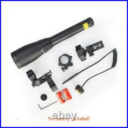 ND 3X50 Long Distance Green Laser Flashlight Sight Designator Switch Scope Mount