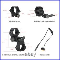 ND 3X50 Long Distance Green Laser Flashlight Sight Designator Switch Scope Mount