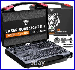 NEW 3.0 Rechargeable Bore Sight Laser Kit Green Laser Bore Sighter with 6
