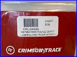 NEW CRIMSON TRACE LG-459G GREEN LASERGUARD for SMITH & WESSON M&P9EZ & M&P380EZ