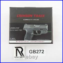 NEW Crimson Trace LG-422G Laserguard GREEN Laser Sight For Sig Sauer P365 Pistol
