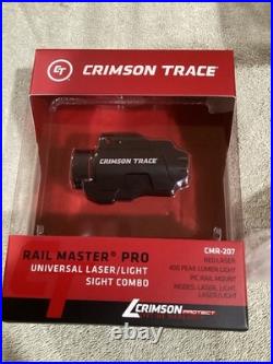 NEW Crimson Trace Rail Master Pro CMR-207 Light/laser Combo 400 Lumen 01-07730