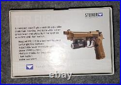 NEW Steiner 7001 eOptics TOR Fusion Pistol GREEN Laser/LED Light Combo, 470 Lum