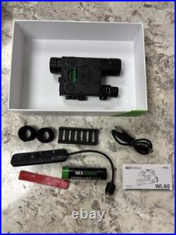 NEXTORCH WL60 Green Aiming Laser Sight with White Light LED Illuminator