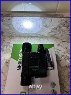 NEXTORCH WL60 Green Aiming Laser Sight with White Light LED Illuminator