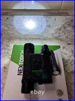 NEXTORCH WL60 Green Aiming Laser Sight with White Light LED Illuminator