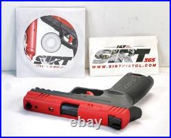 NLT, Pro 20c SIRT Trainer Pistol, Steel Slide, Green Laser, Red and Black Finish