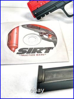 NLT, Pro 20c SIRT Trainer Pistol, Steel Slide, Green Laser, Red and Black Finish