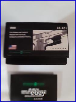 NOS Crimson Trace 1911 LG-451 Green Laser Kimber S&W Full Size Made in USA