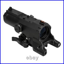 NcSTAR Eco Mod2 Rifle Scope With Green Laser & LED Light Black 4x34 VECO434QRBM2 NcSTAR Eco Mod2 Rifle Scope With Green Laser & LED Light Black 4x34 VECO434QRBM2