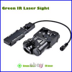 New Pointer PERST-4 Aiming IR Green Laser Sight with KV-D2 Tactical Switch Reset