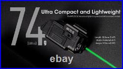 Nitecore NPL25 GL 900 Lumen Rechargeable Flashlight Torch with Green Laser Sight