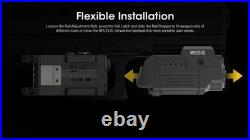 Nitecore NPL25 GL 900 Lumen Rechargeable Mounted Flashlight withGreen Laser Sight