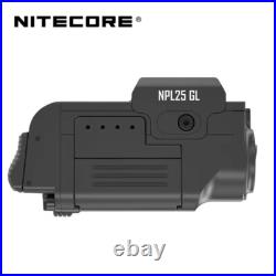 Nitecore NPL25 GL Flashlight 900 Lumen Green Laser Sight Flashlight Rechargeable