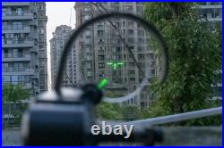 OKP7 Green Dot Sight Hunting Scope with Triangle Reticle HD Shockproof Picatinny