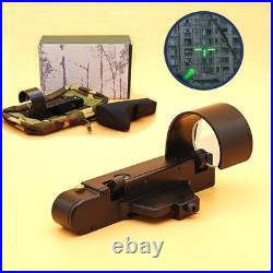 OKP7 Green Dot Sight Side Clip HD Triangle Reticle Russian Reflex Hunting Sight