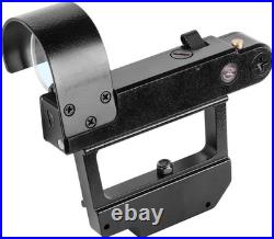 OKP7 Side Mount Green Dot Reflex Sight with Triangle Reticle for Rifle Scope