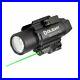 OLIGHT Baldr Pro 1350 Lumen Black Pistol Flashlight with Green Laser Sight