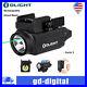 OLIGHT Baldr S Rechargreable Tactical Light Rail Mount 800-Lumen withGreen Laser