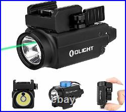 OLIGHT Baldr S Tactical Light Rail Mount Rechargeable 800-Lumens WithGreen Laser