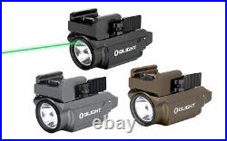 Olight Baldr Mini 600 Lumen Pistol Flashlight with Green Laser Sight